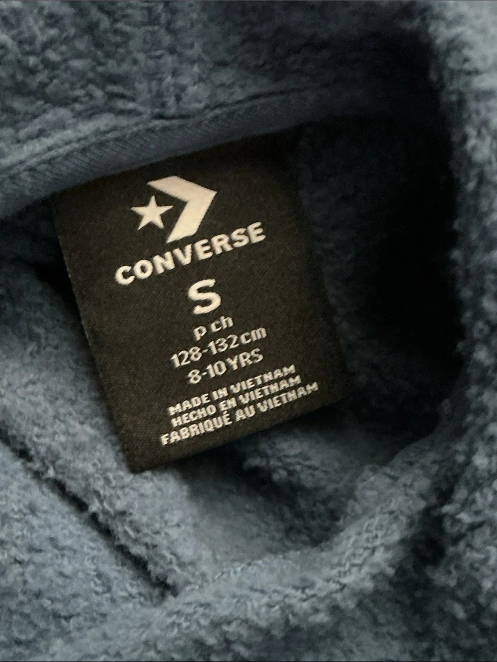 Authentic Converse signature designer boys hooded sweatsuit set sz Small